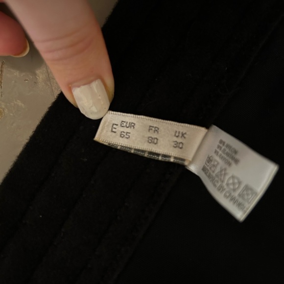 Vintage Style Black & Silver Lingerie Corset Top - Picture 4 of 4